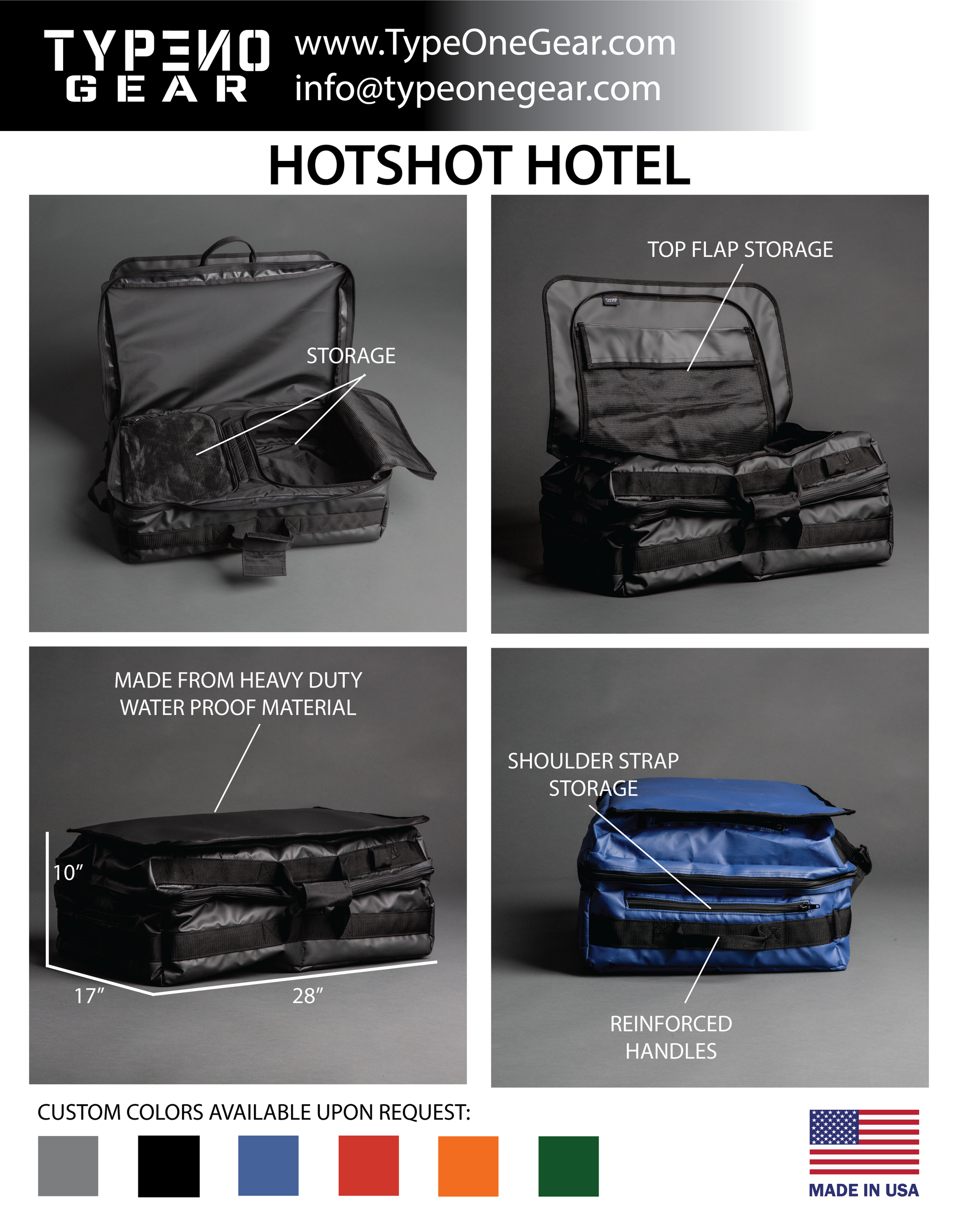 CUSTOM COLOR HOTSHOT HOTEL